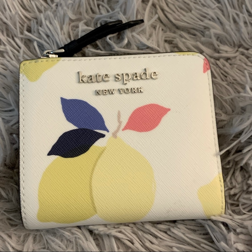 Kate Spade Cameron Lemon Zest Small Wallet